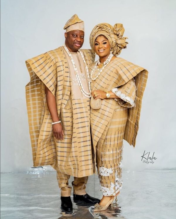 Traditional Nigerian Agbada Attire