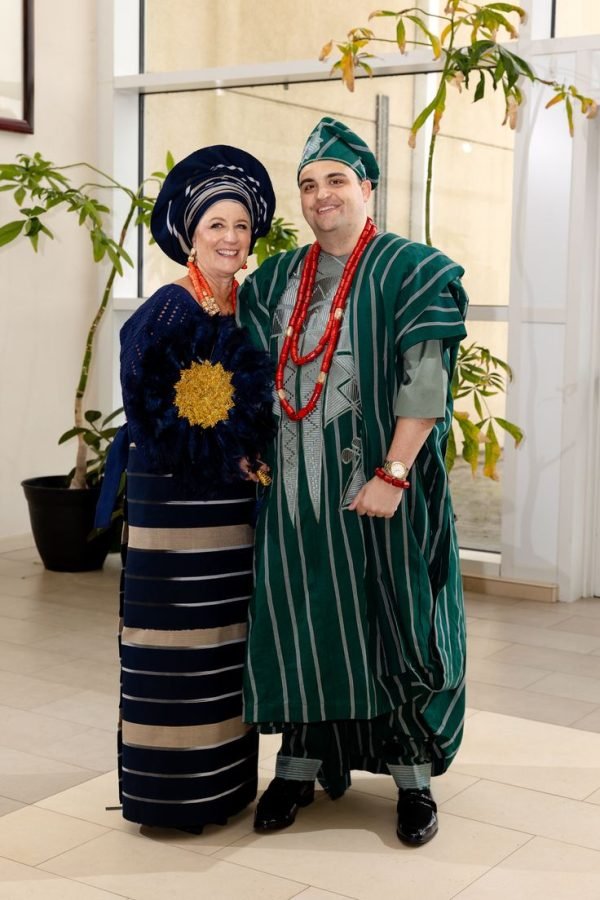 Traditional Nigerian Agbada Attire