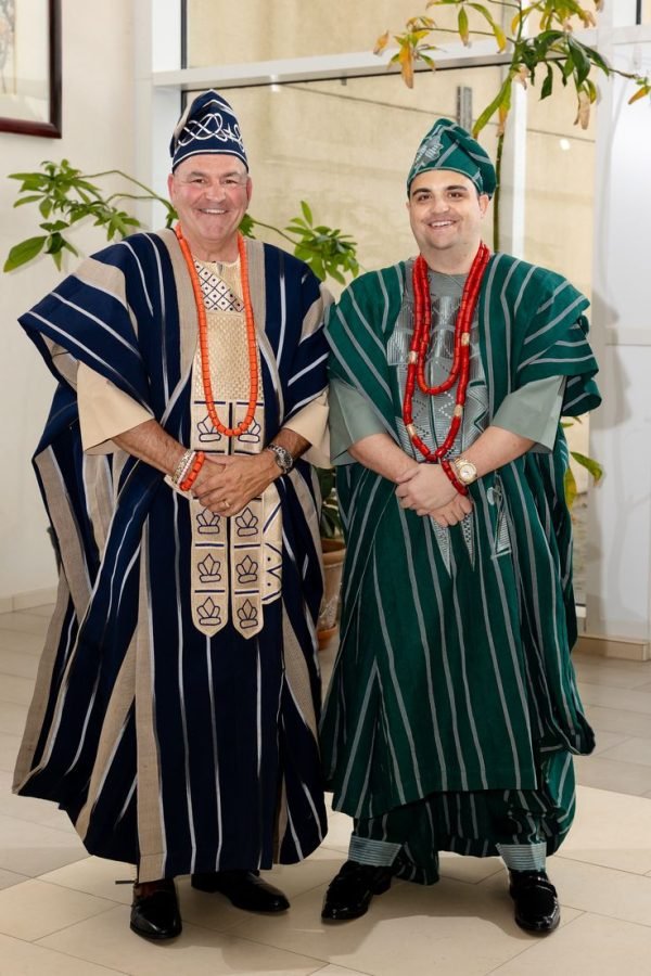 Traditional Nigerian Agbada Attire