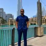 The Royal Sovereign Safari Suit - Joush Luxury African Menswear - Angle 1