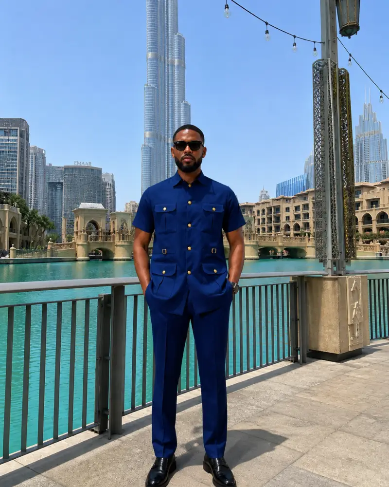 The Royal Sovereign Safari Suit