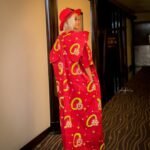The Crimson Monarch Butterfly Bubu - Joush Luxury Womenswear - Angle 1