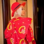 The Crimson Monarch Butterfly Bubu - Joush Luxury Womenswear