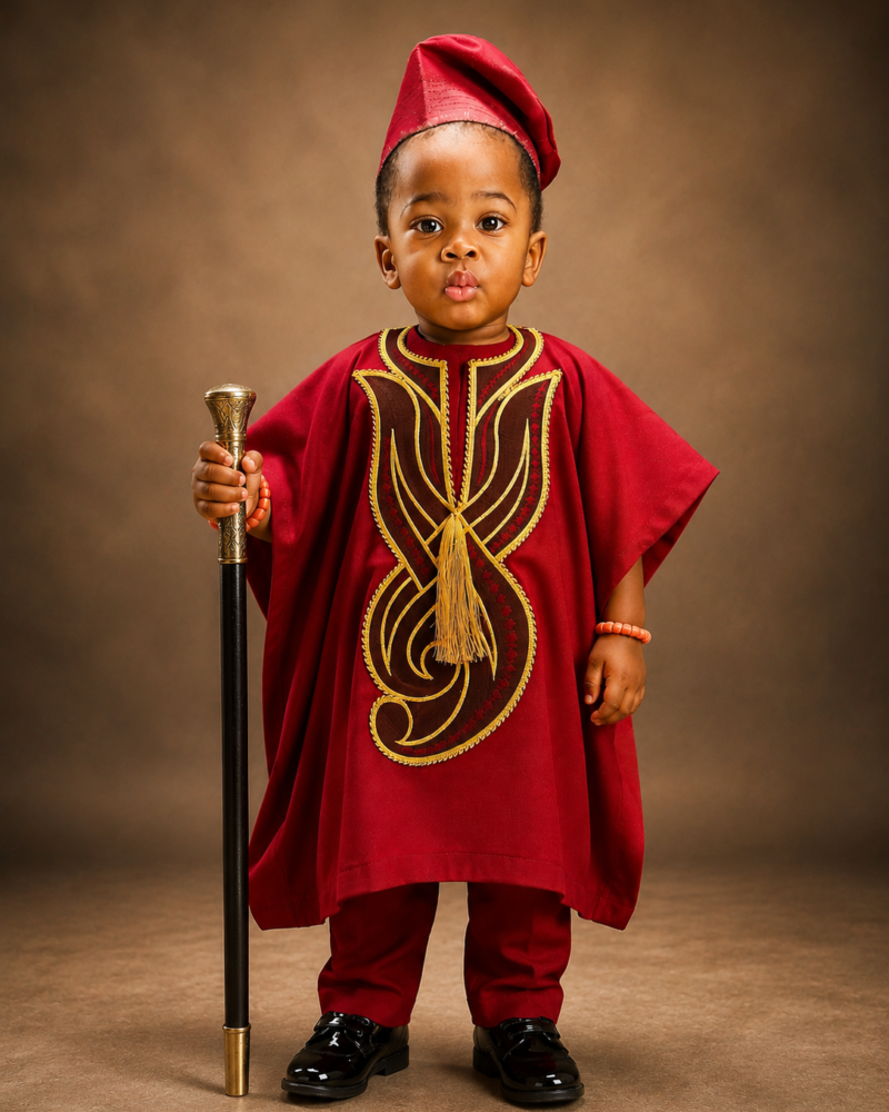 The Little Prince Heritage Agbada Set